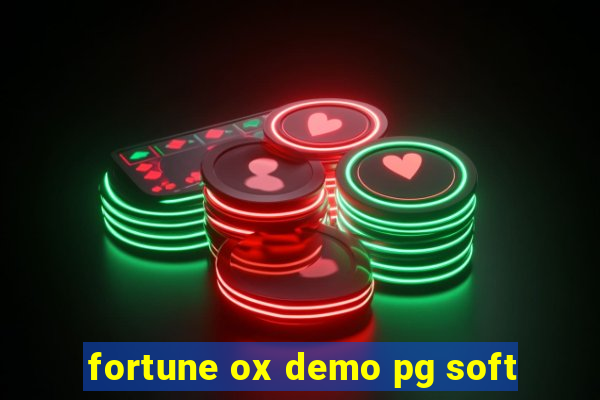 fortune ox demo pg soft